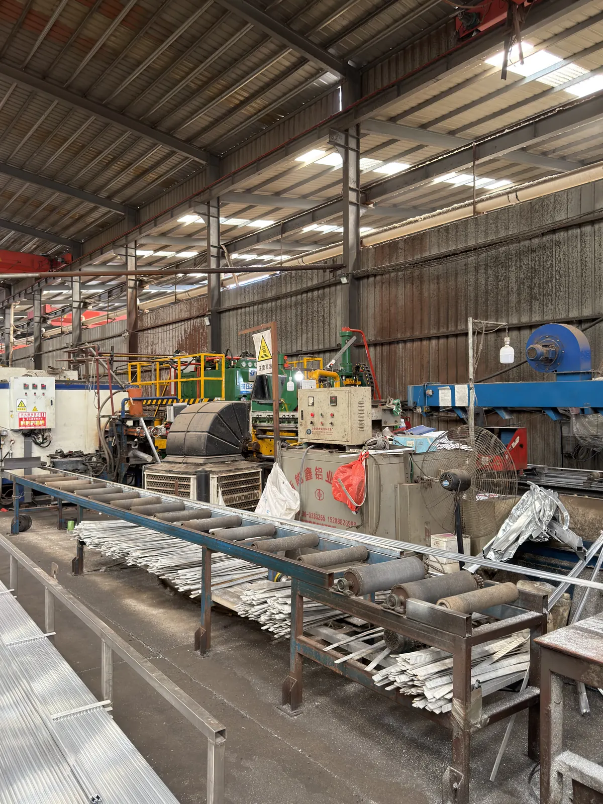 Aluminum production line