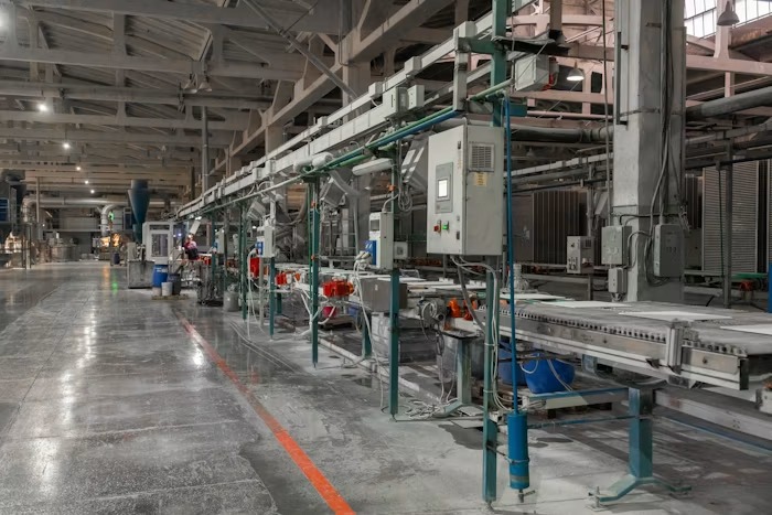 Aluminum profile factory production line
