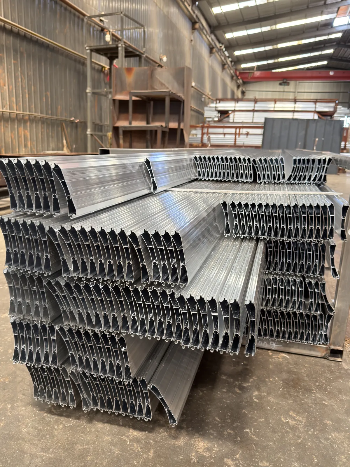 Aluminum profile storage