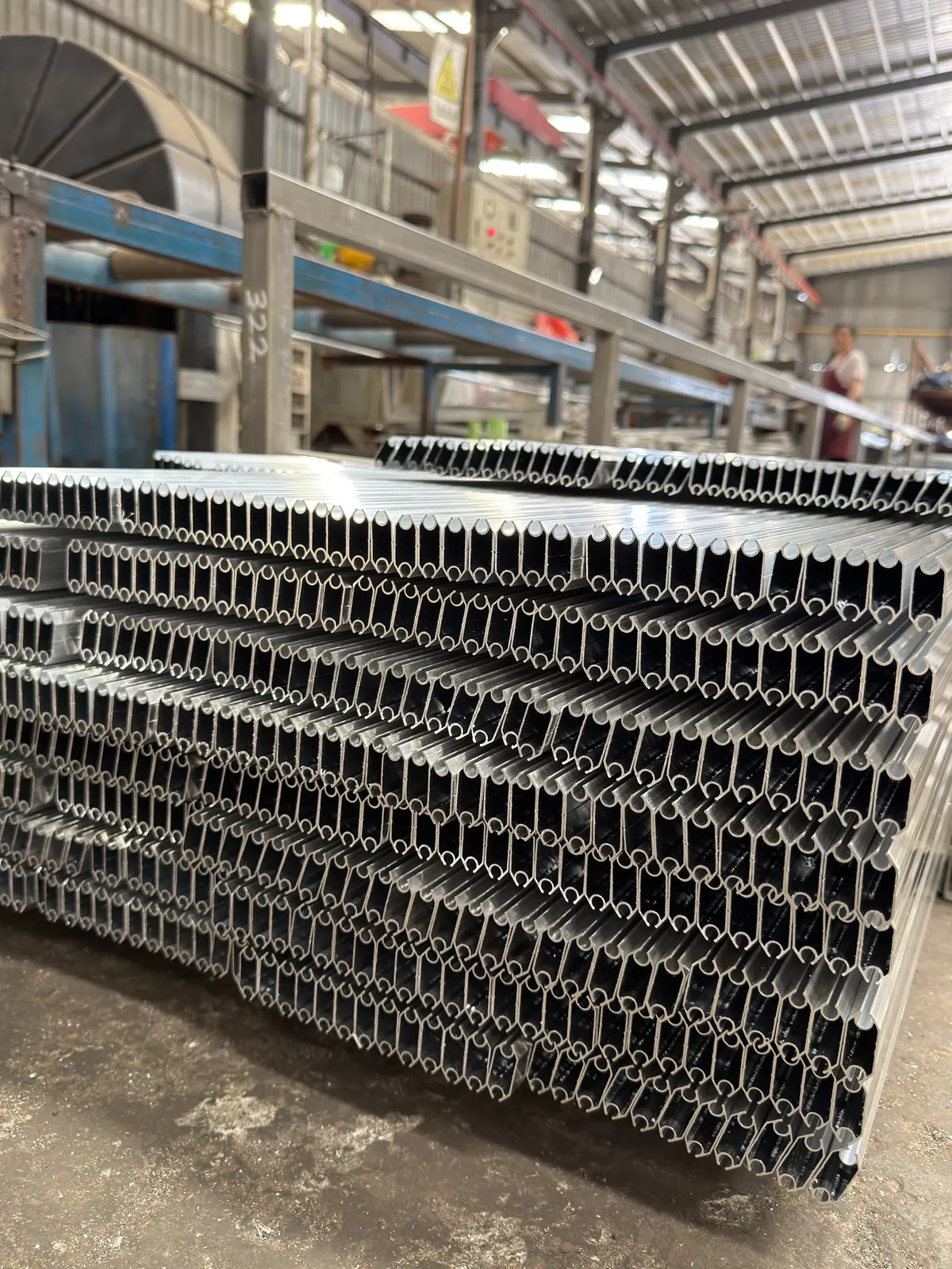 Aluminum profile stock rack